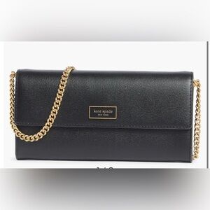 Kate Spade katy flap continental wallet crossbody bag